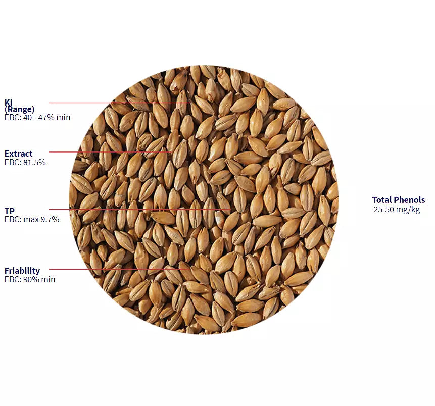 Scottish Heavy 50 Peat (Crisp) 1 kg