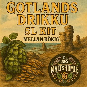 Gotlands drikku 5L kit Mellan rökig