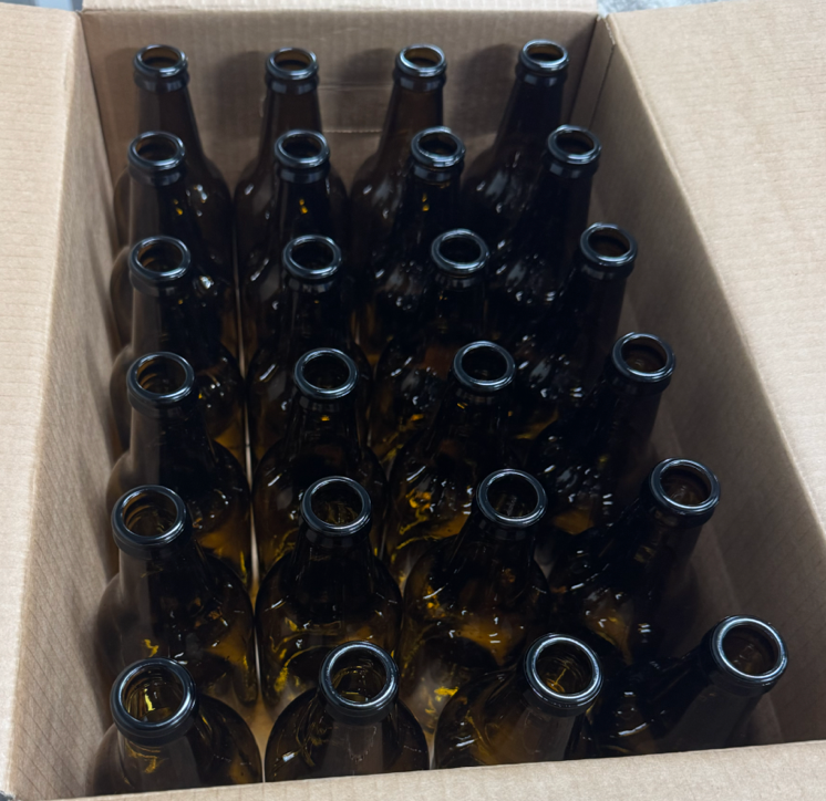 Midneck öl flaskor 24st