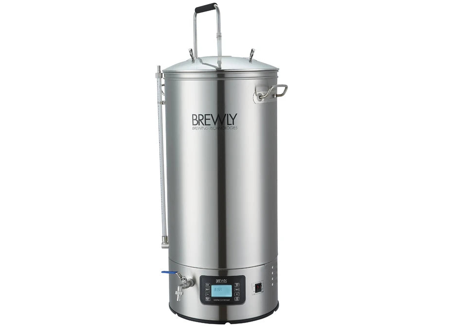 Brewly 40L V3 Bryggverk med Chiller, Hop Spider, Mäskslev & Whirlpool
