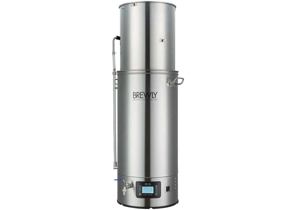 Brewly 40L V3 Bryggverk med Chiller, Hop Spider, Mäskslev & Whirlpool