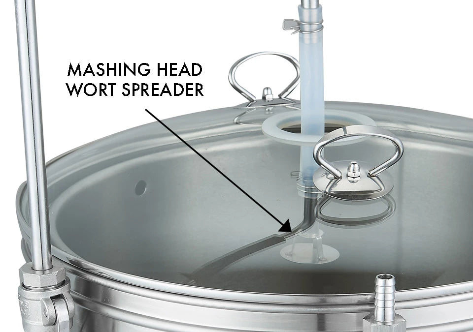 Brewly 40L V3 Bryggverk med Chiller, Hop Spider, Mäskslev & Whirlpool