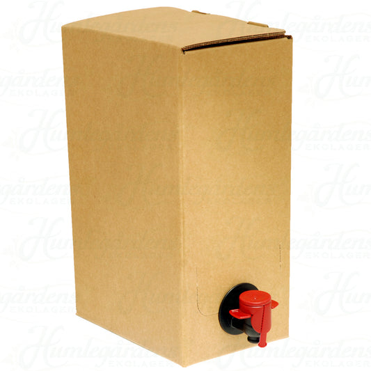 Box for 3L BIB-Bag (pappkartong) - Brun