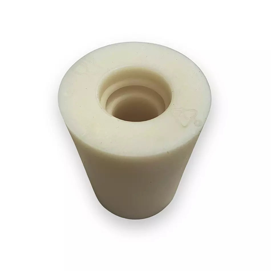 Gummipropp 30/23 mm, med hål