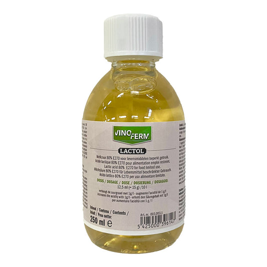Mjölksyra 80 %, 250ml