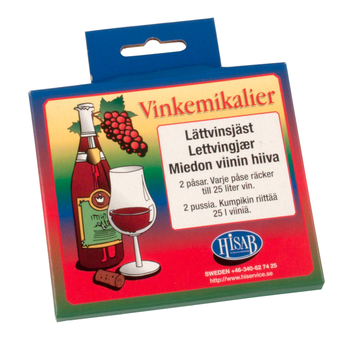 LÄTTVINSJÄST 2-P PINPAC