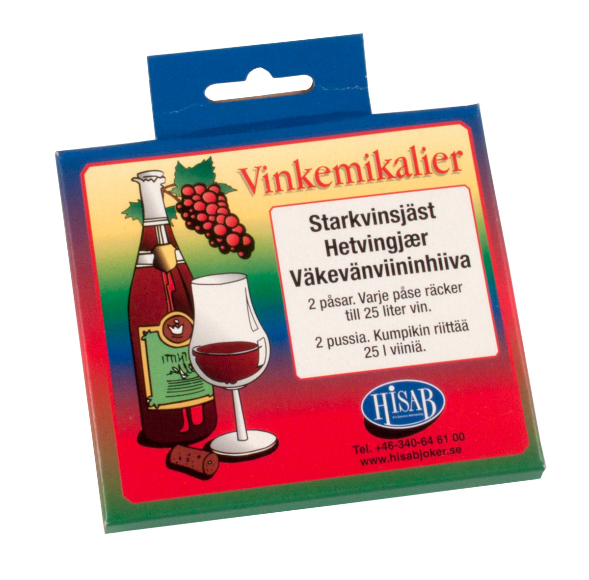 STARKVINSJÄST 2-P PINPAC