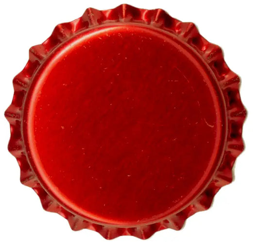 Röd-metallic kapsyler, 250 st