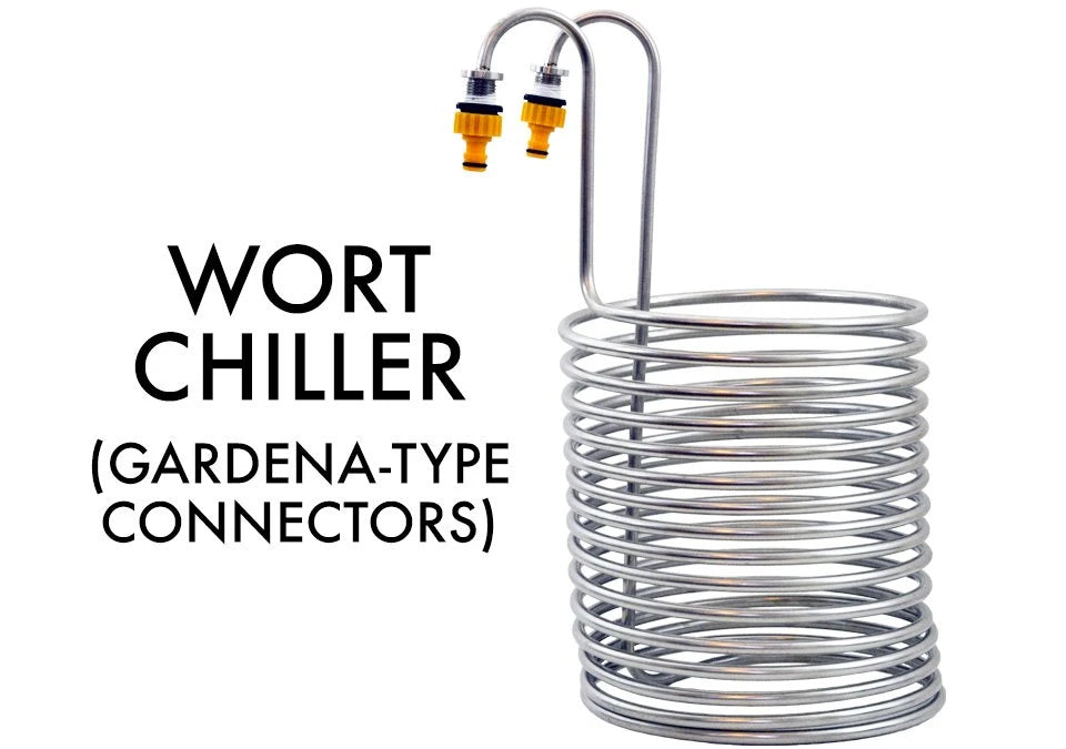 Brewly 40L V3 Bryggverk med Chiller, Hop Spider, Mäskslev & Whirlpool