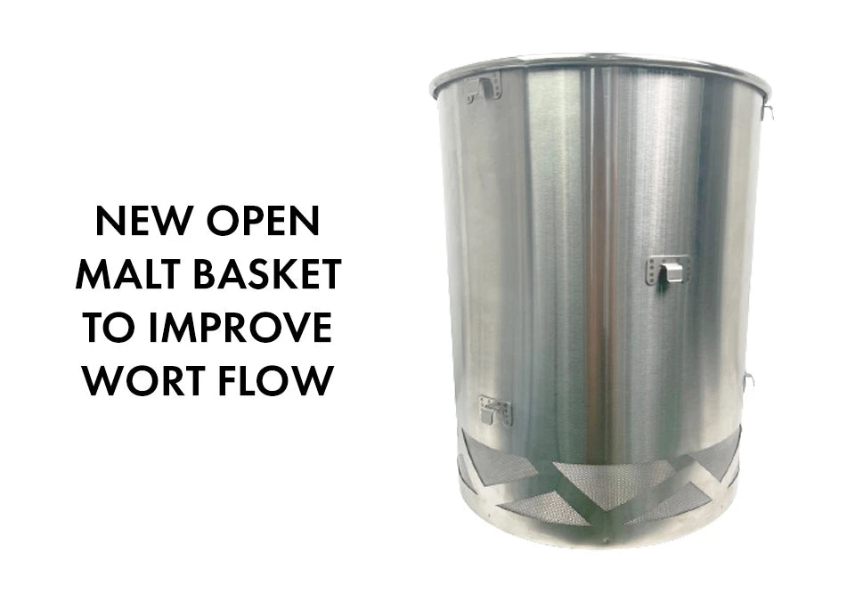 Brewly 40L V3 Bryggverk med Chiller, Hop Spider, Mäskslev & Whirlpool