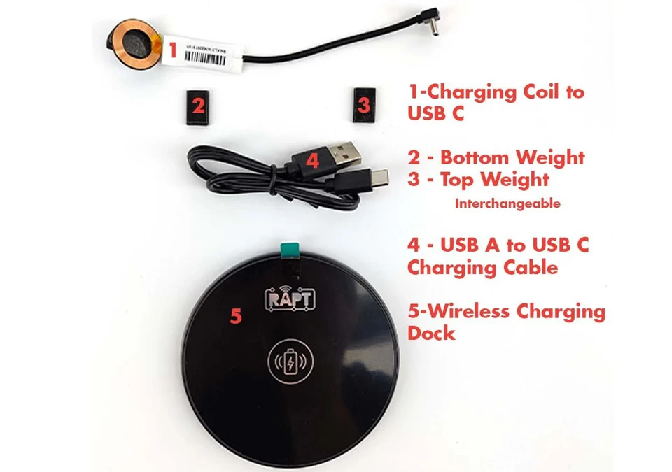 RAPT Pill Wireless Charging Kit - Trådlöst laddningskit till Pill