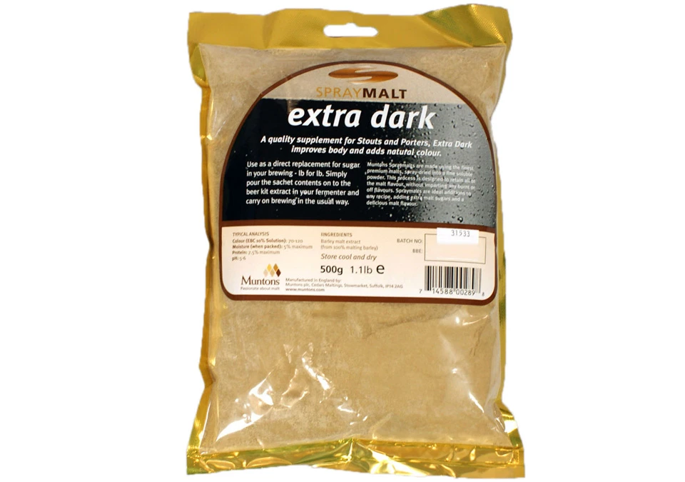 Muntons Spraymalt Extra Dark 500g