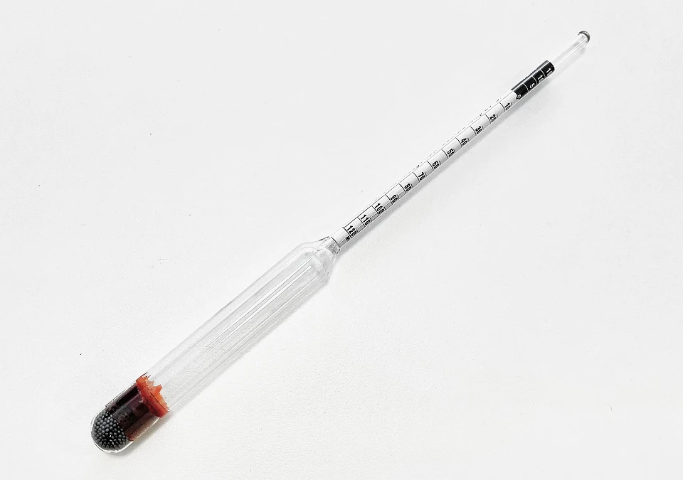 Mätkit Hydrometer öl och mätcylinder