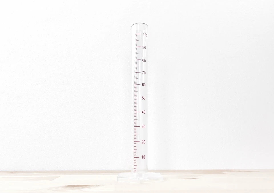 Mätkit Hydrometer öl och mätcylinder