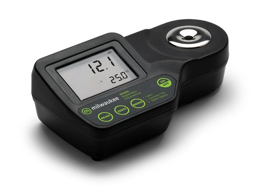 Milwaukee MA885 Digital Brix/Oechsle/KMW Refraktometer med ATC