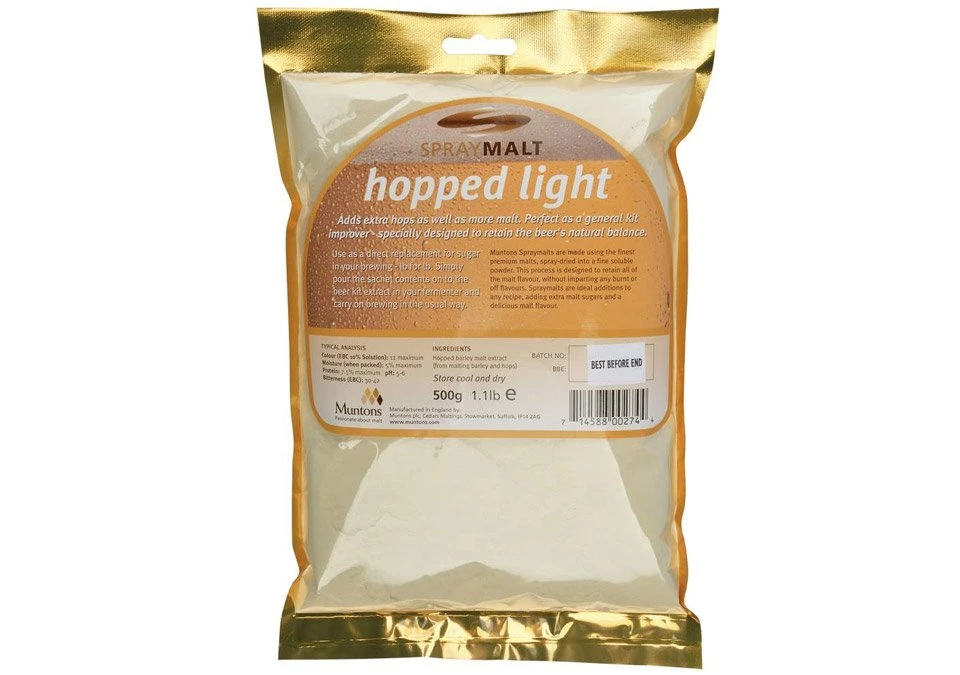 Muntons Spraymalt Hopped Light 500g